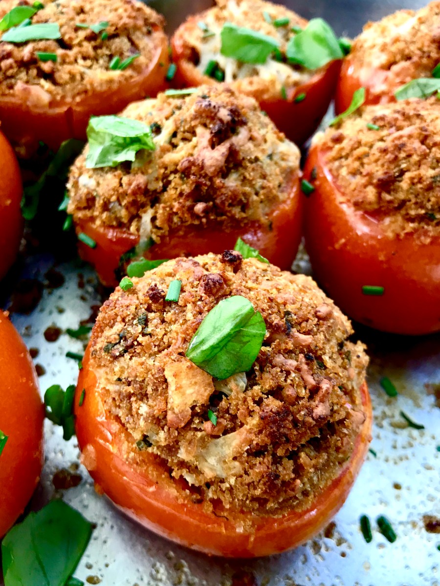 Breadcrumb Stuffed Tomatoes with Browned&nbsp;Butter