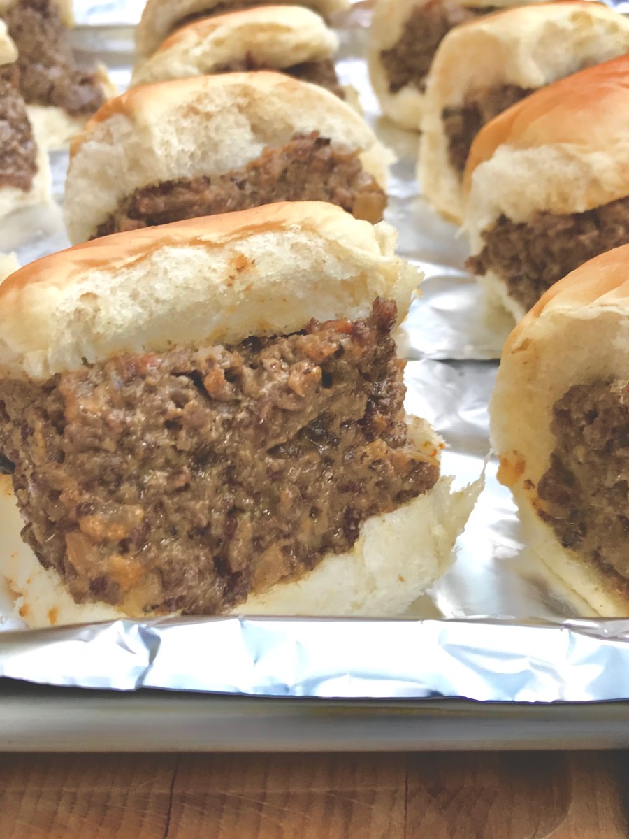 White Castle style Sliders (with&nbsp;variations)