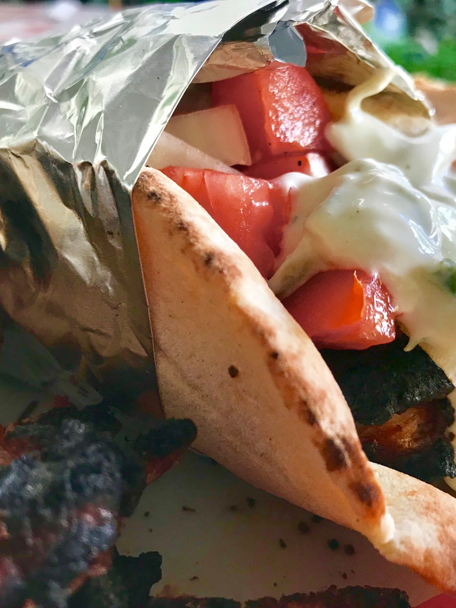 Chicken Gyros &&nbsp;Tzatziki
